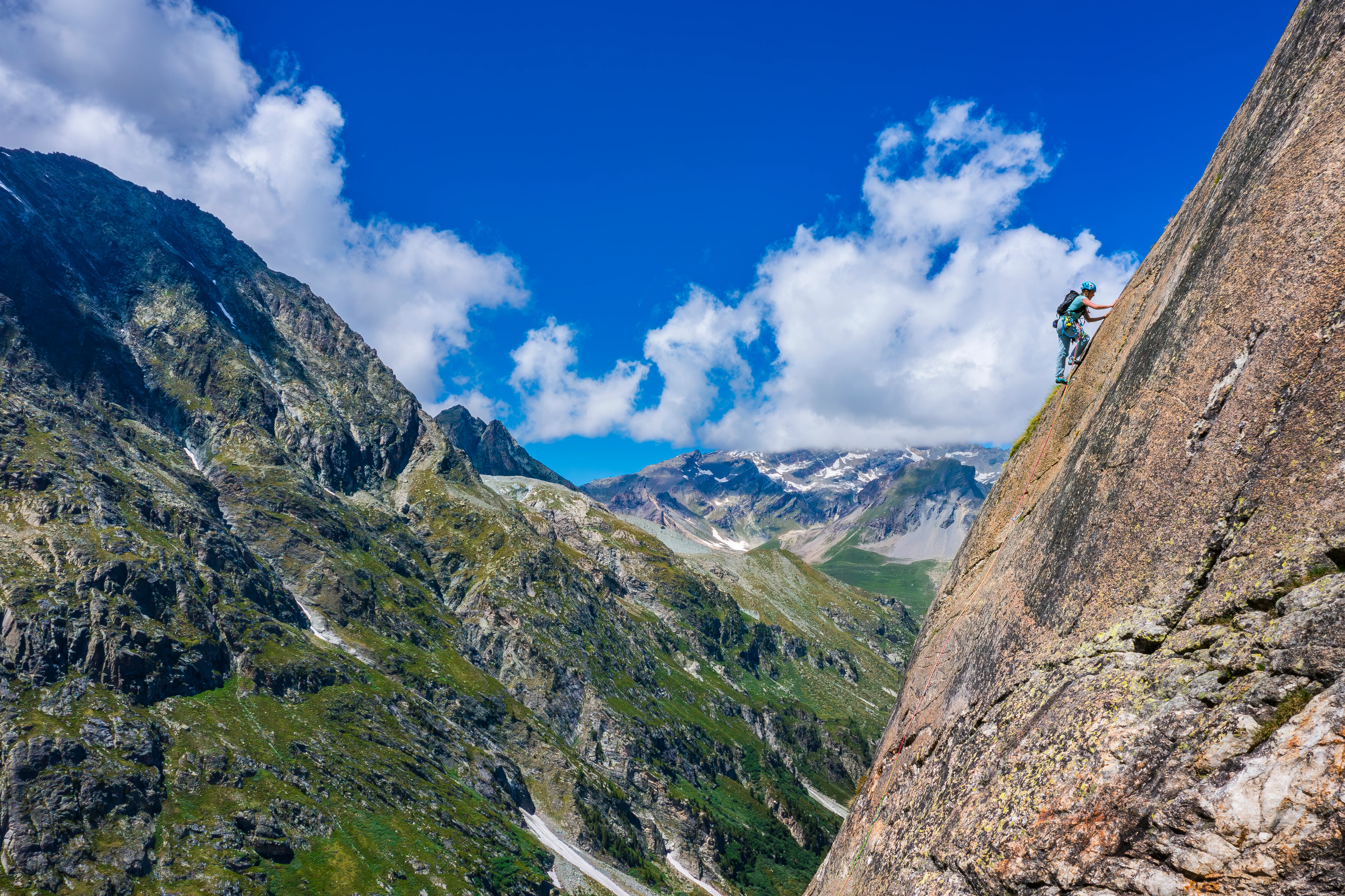 Escalade en été